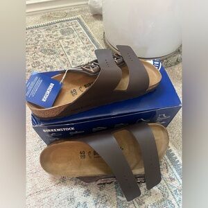 NWT Arizona Slide Birkenstocks